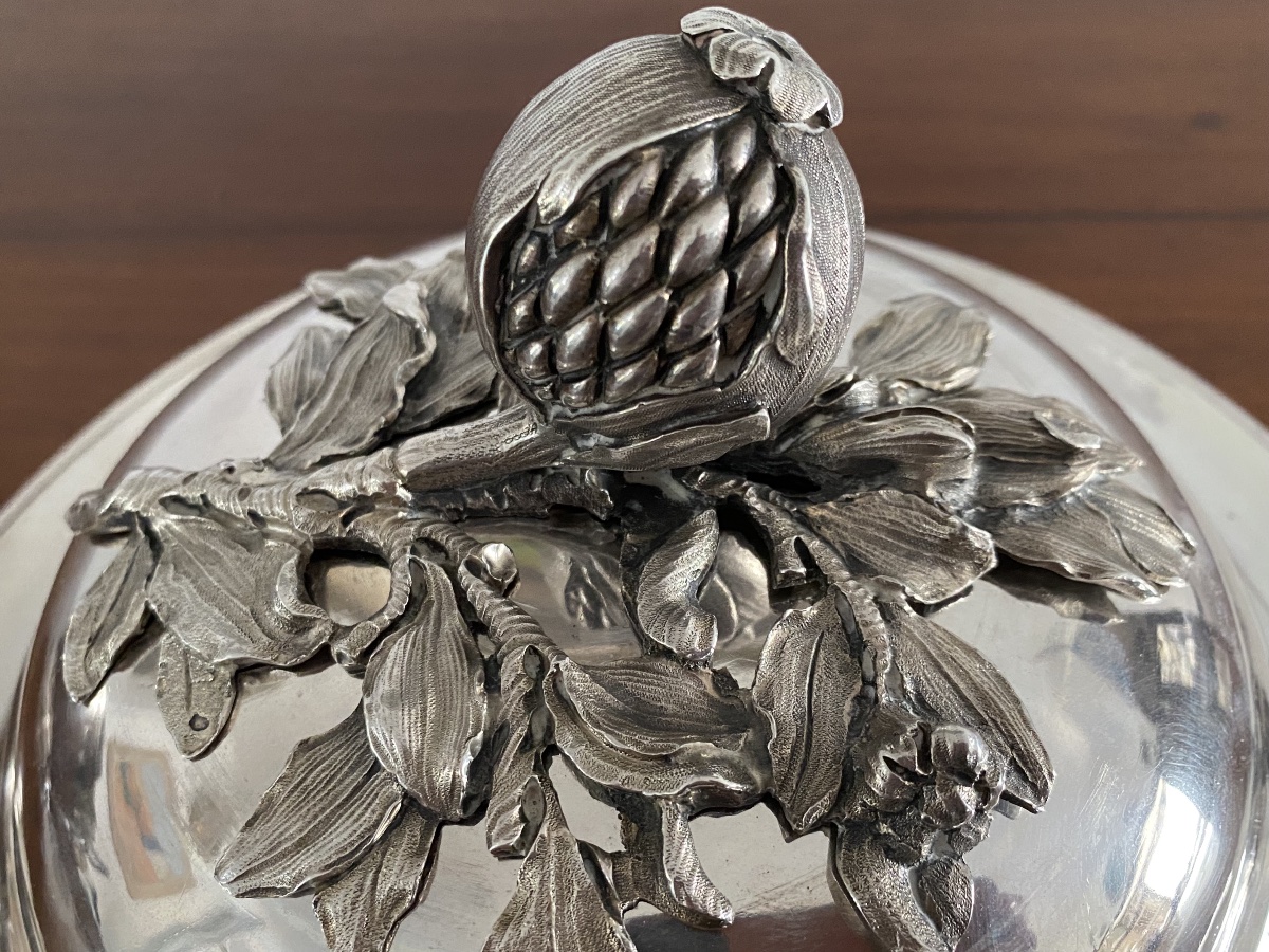 Pot à oille, soupière, argent, Paris 1787-photo-1
