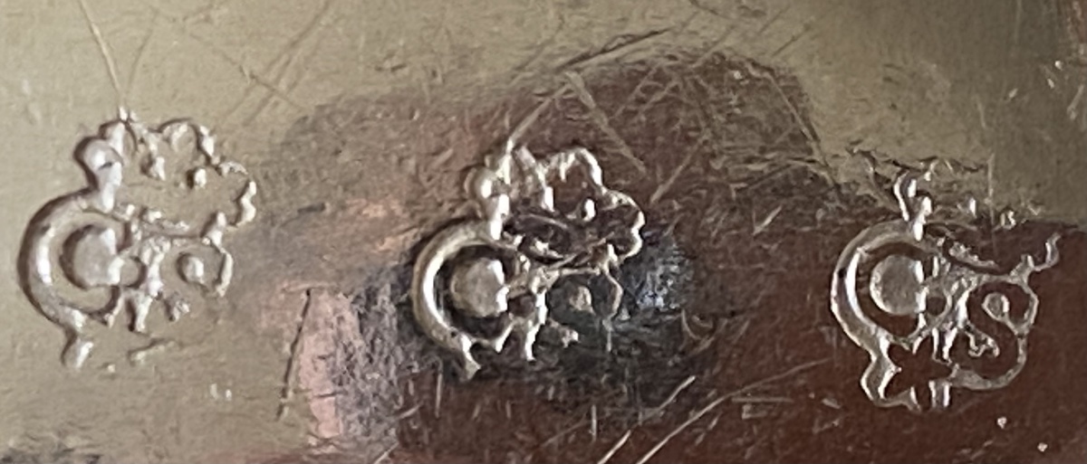 Salt Shakers, Silver, Coats Of Arms-photo-3