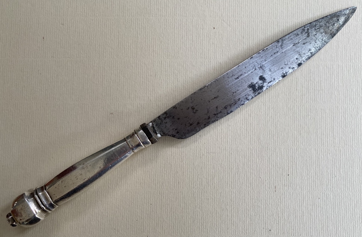 Grand couteau en argent, Paris, 1717-1722-photo-2