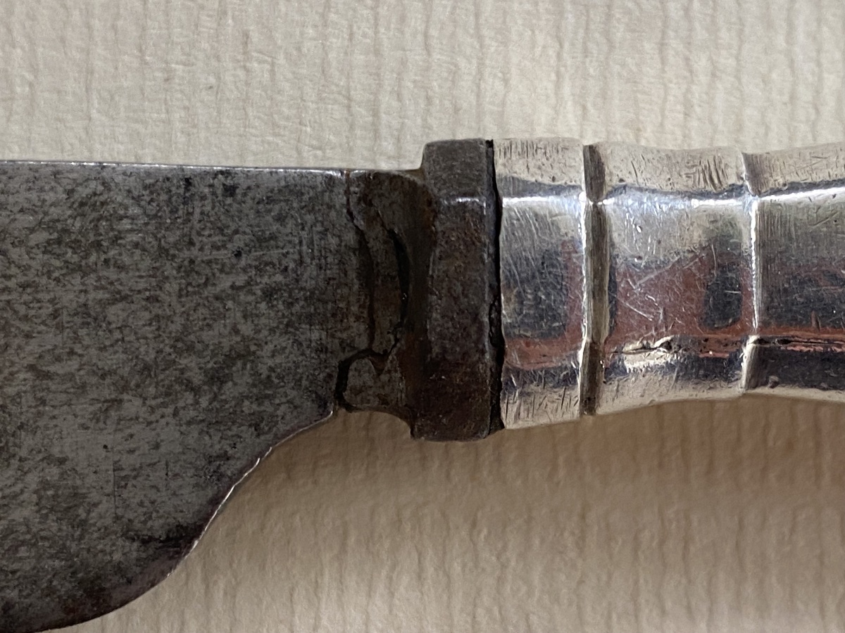 Grand couteau en argent, Paris, 1717-1722-photo-1