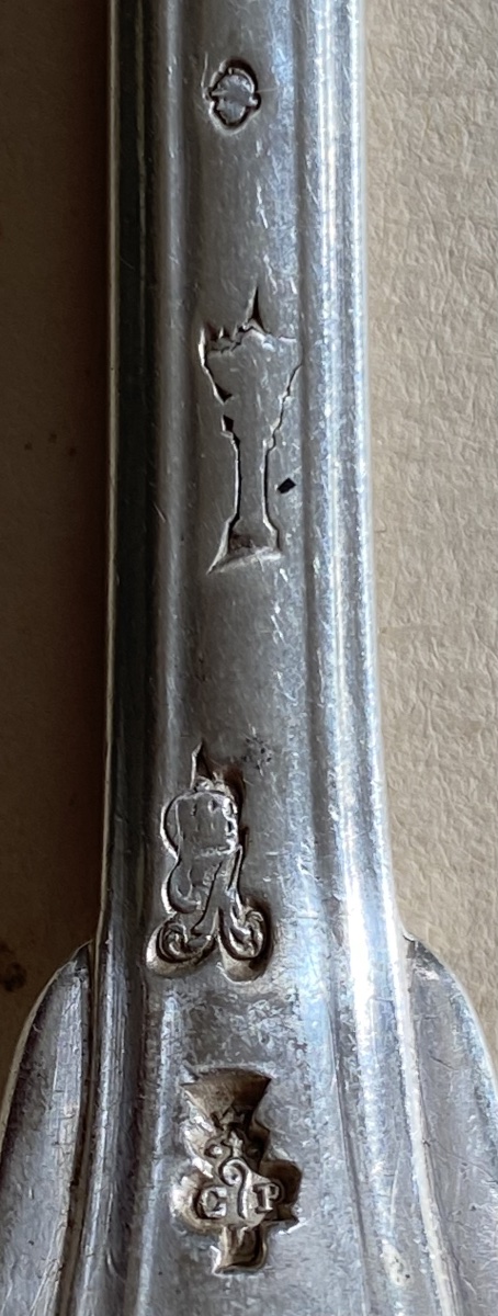 Couverts, argent, Paris, 1772-73-photo-4
