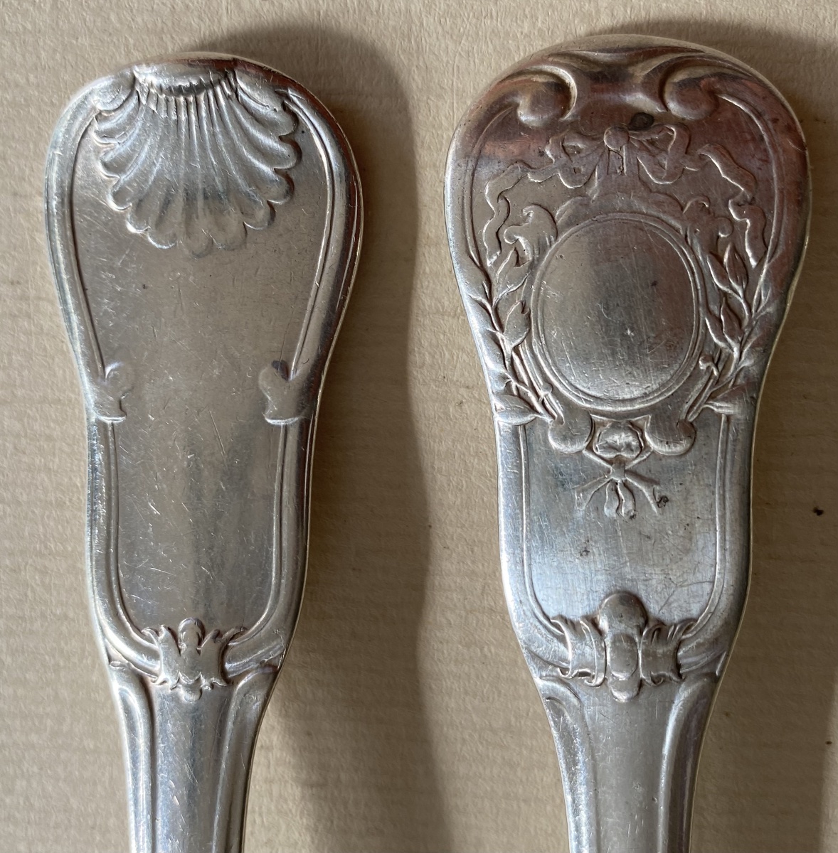 Couverts, argent, Paris, 1772-73