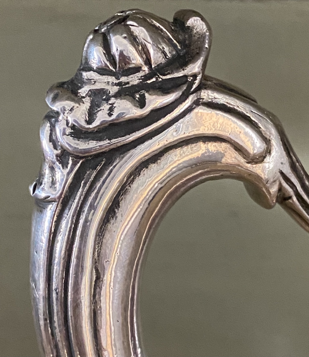 Aiguière, pot à eau, métal plaqué, argent-photo-1