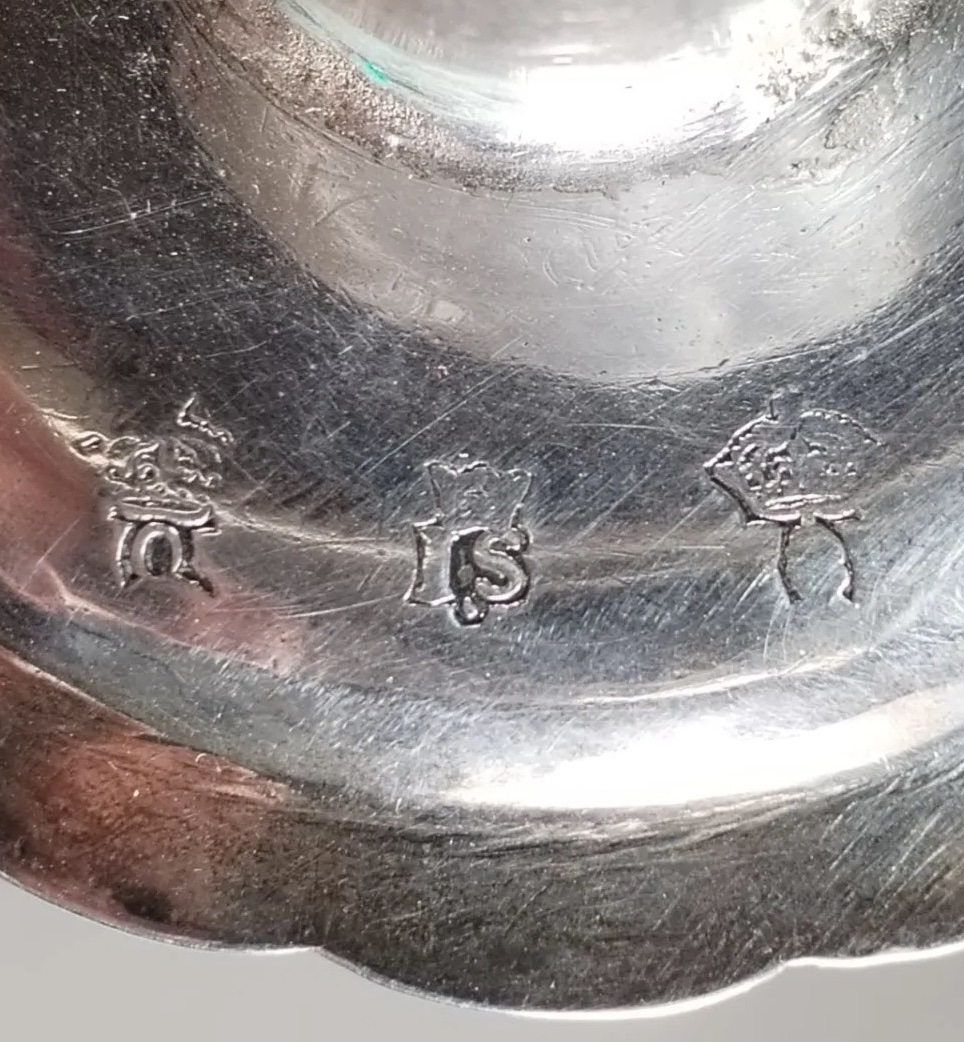 Douai, Pair Of Candlesticks, Silver, 1754-photo-3