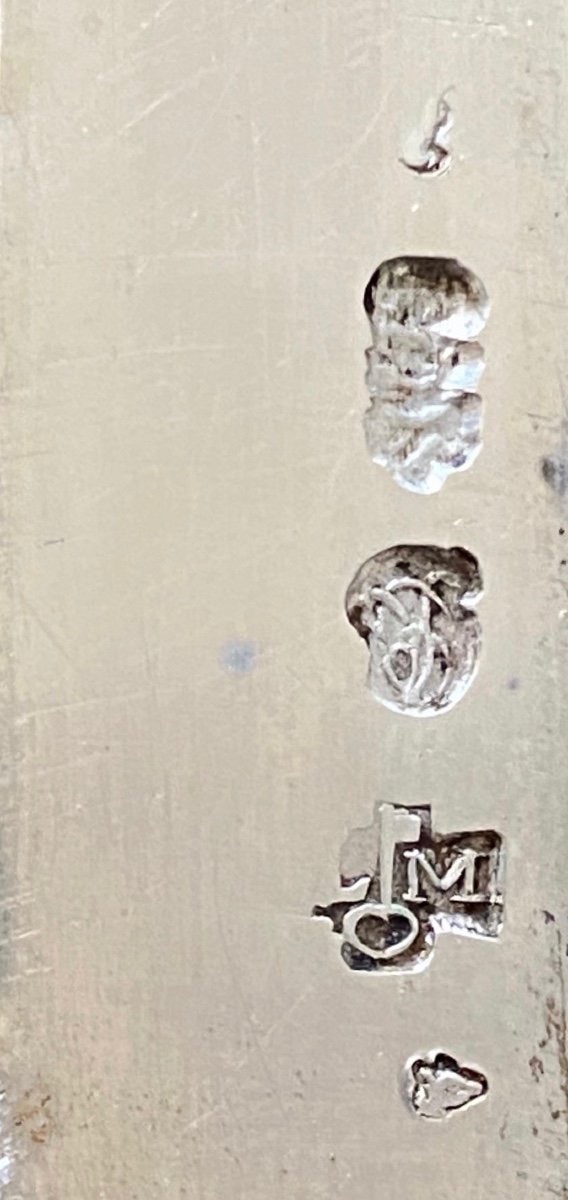 Orléans 1775, Couteaux, pliant, à la berge, argent, or-photo-4