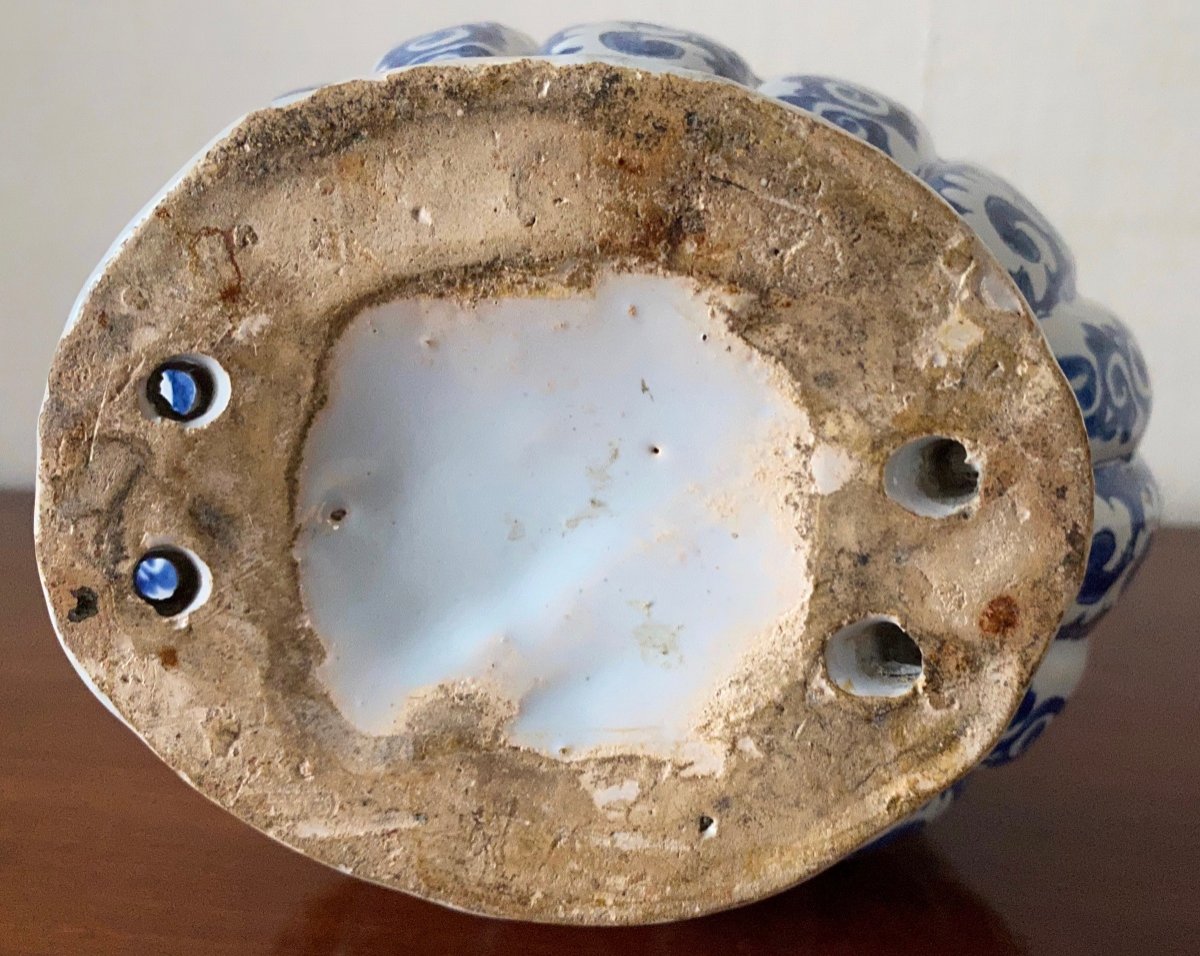 Gourd, Earthenware, Nevers, XVIIth-photo-4