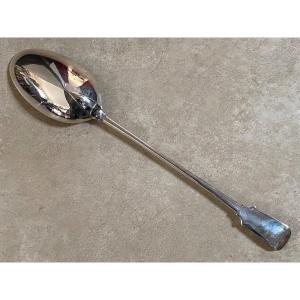 Community, Pot Spoon, Plated Metal, Silver, France, Louis XIV Period