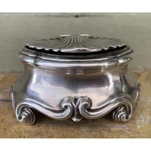Salière couverte, argent, Paris 1739