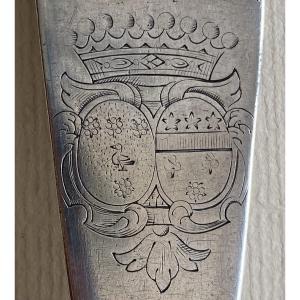 Spoon à Ragoût, De Service, Silver, Uniplat, Paris, 1731