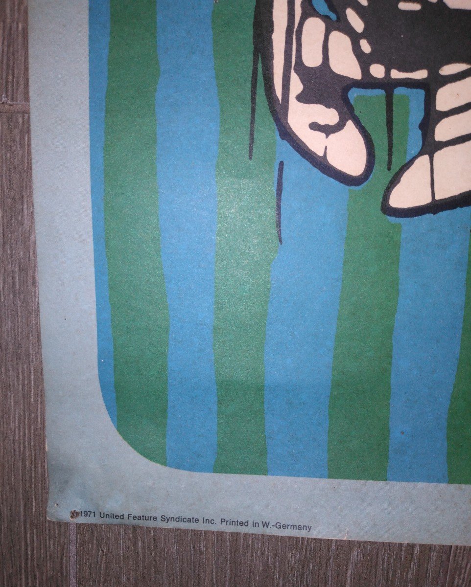 Poster Charlie Brown 1971 Shulz-photo-3