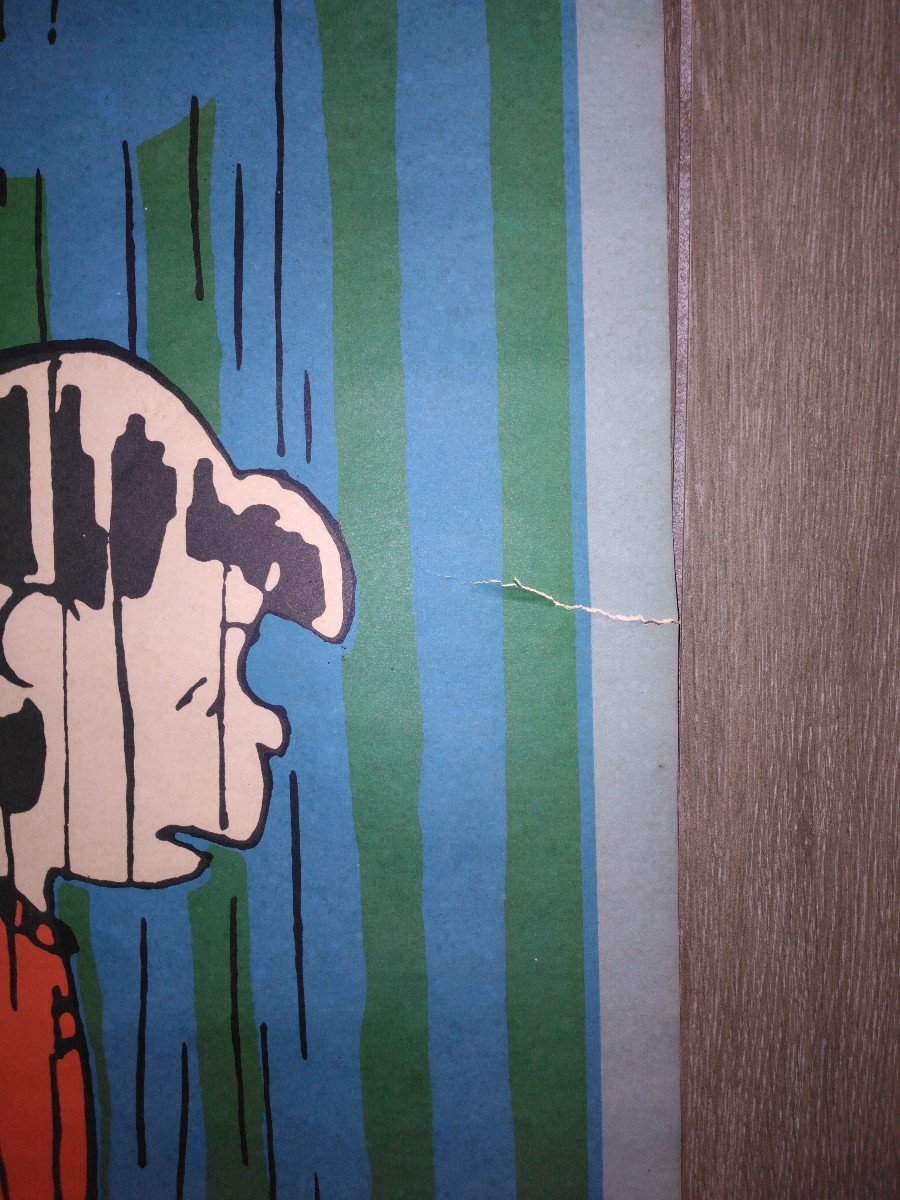 Poster Charlie Brown 1971 Shulz-photo-2