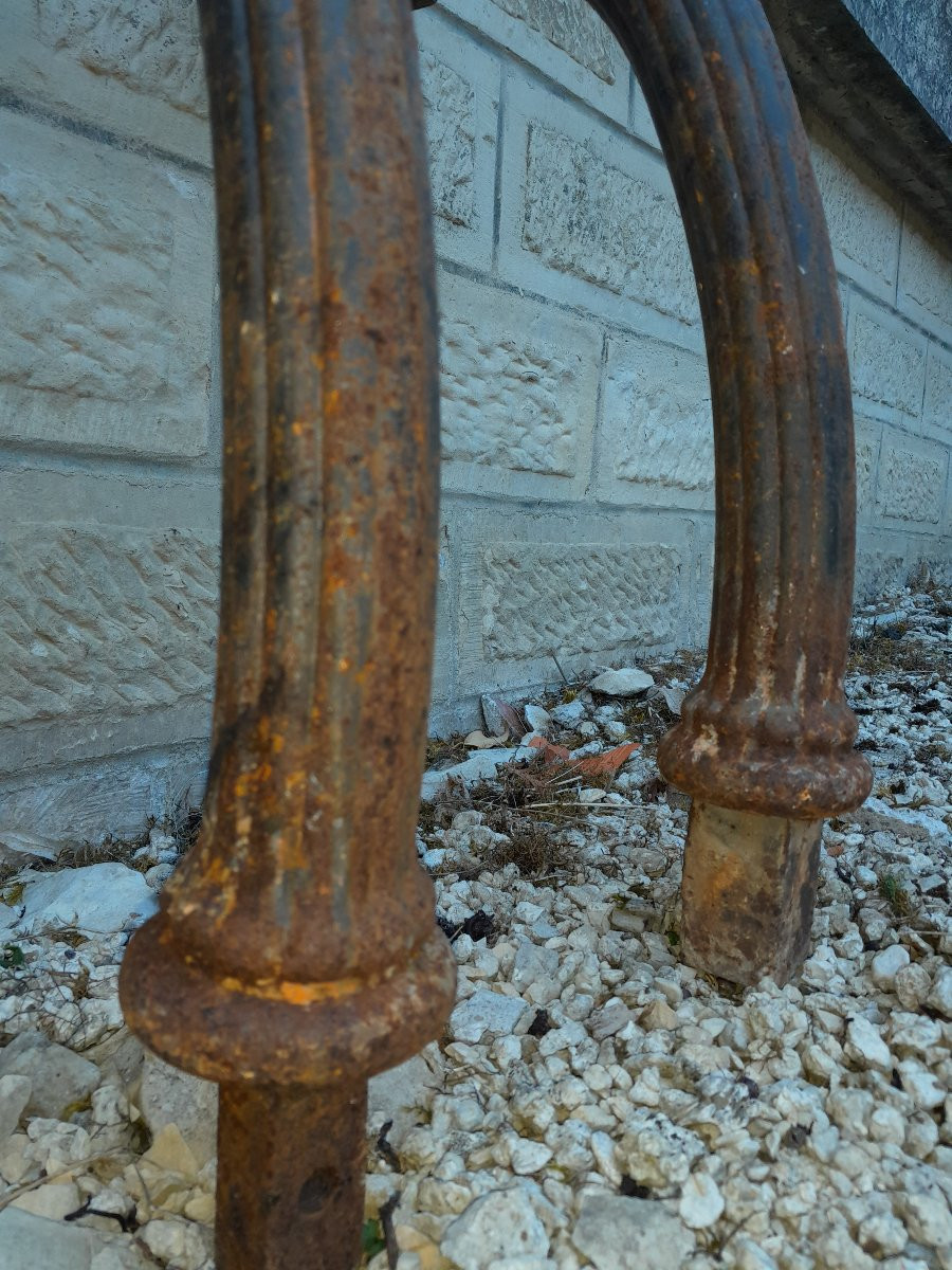 Pair Of 19th Century Wheel Chasers-photo-3