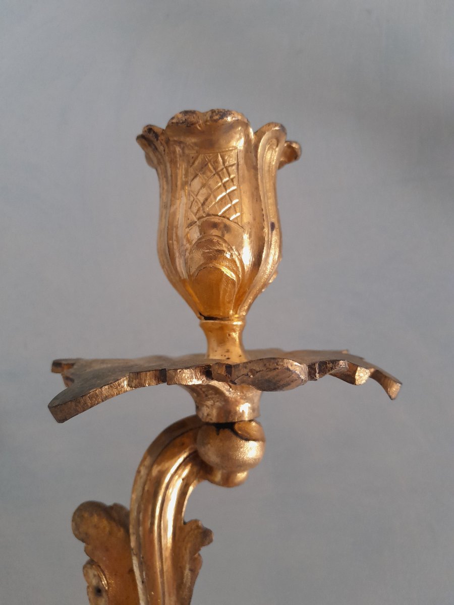 Pair Of 18th-century Three-light Wall Sconces-photo-1