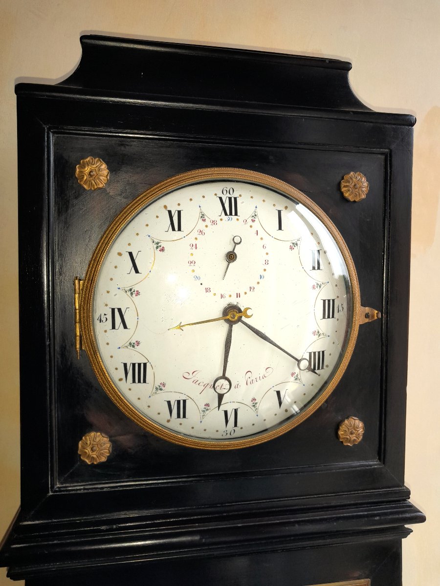 Horloge Régulateur d'époque Louis XVI-photo-2