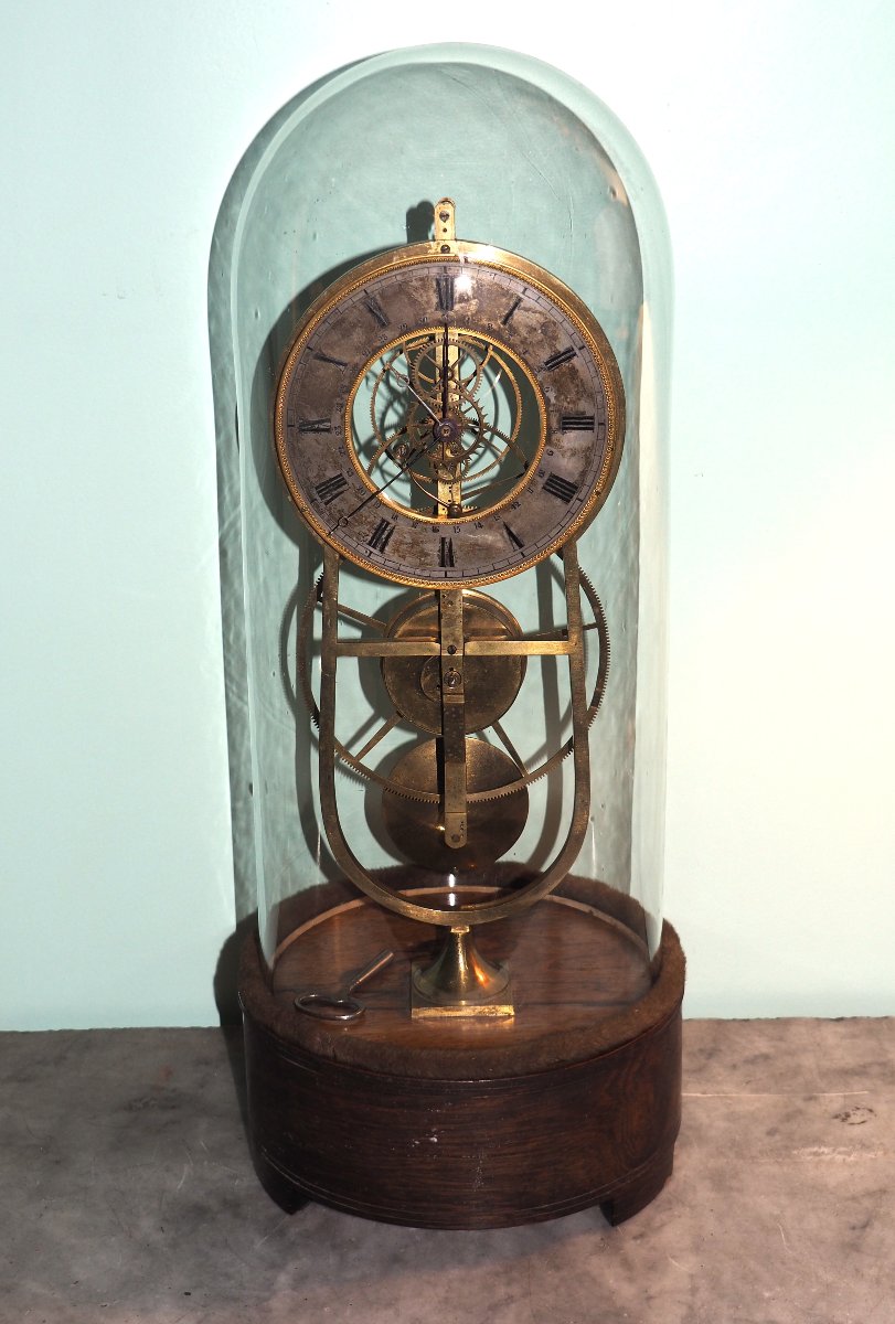Skeleton Calendar Clock-photo-2