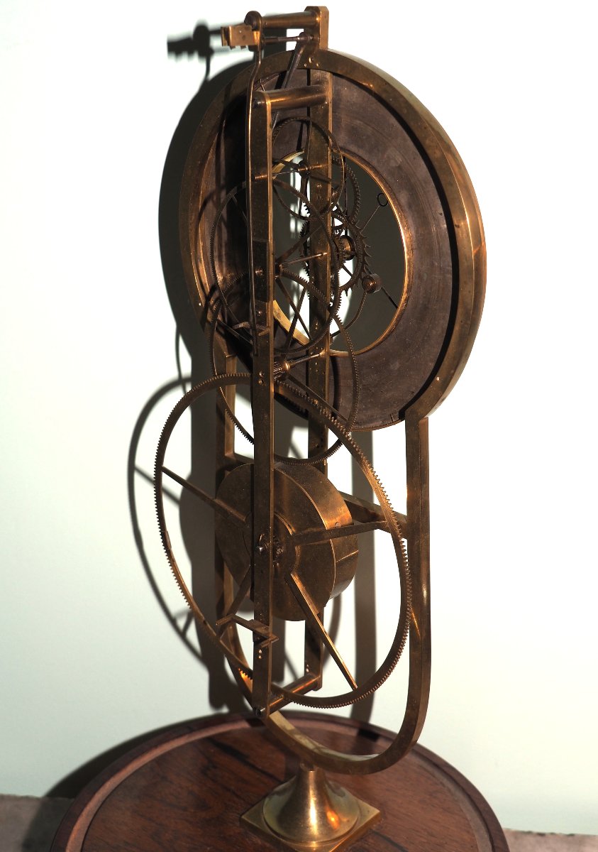 Skeleton Calendar Clock-photo-3