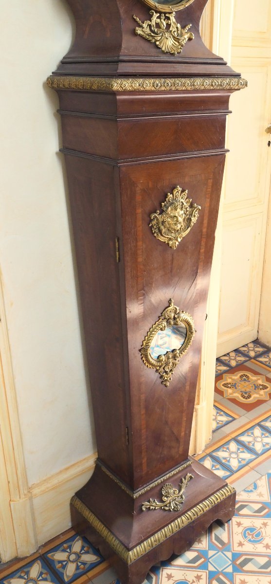 Clock, Louis XV-era Floor-standing Regulator-photo-2