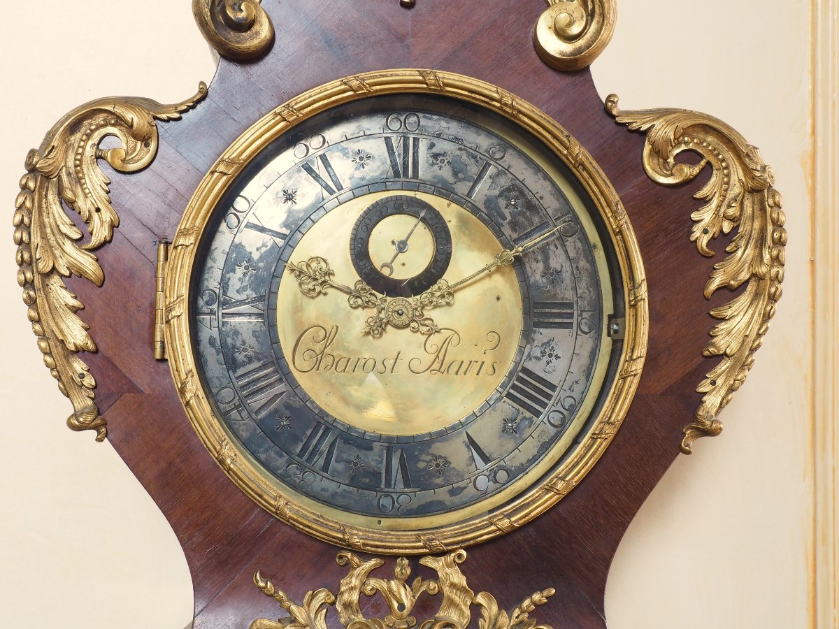 Clock, Louis XV-era Floor-standing Regulator-photo-3