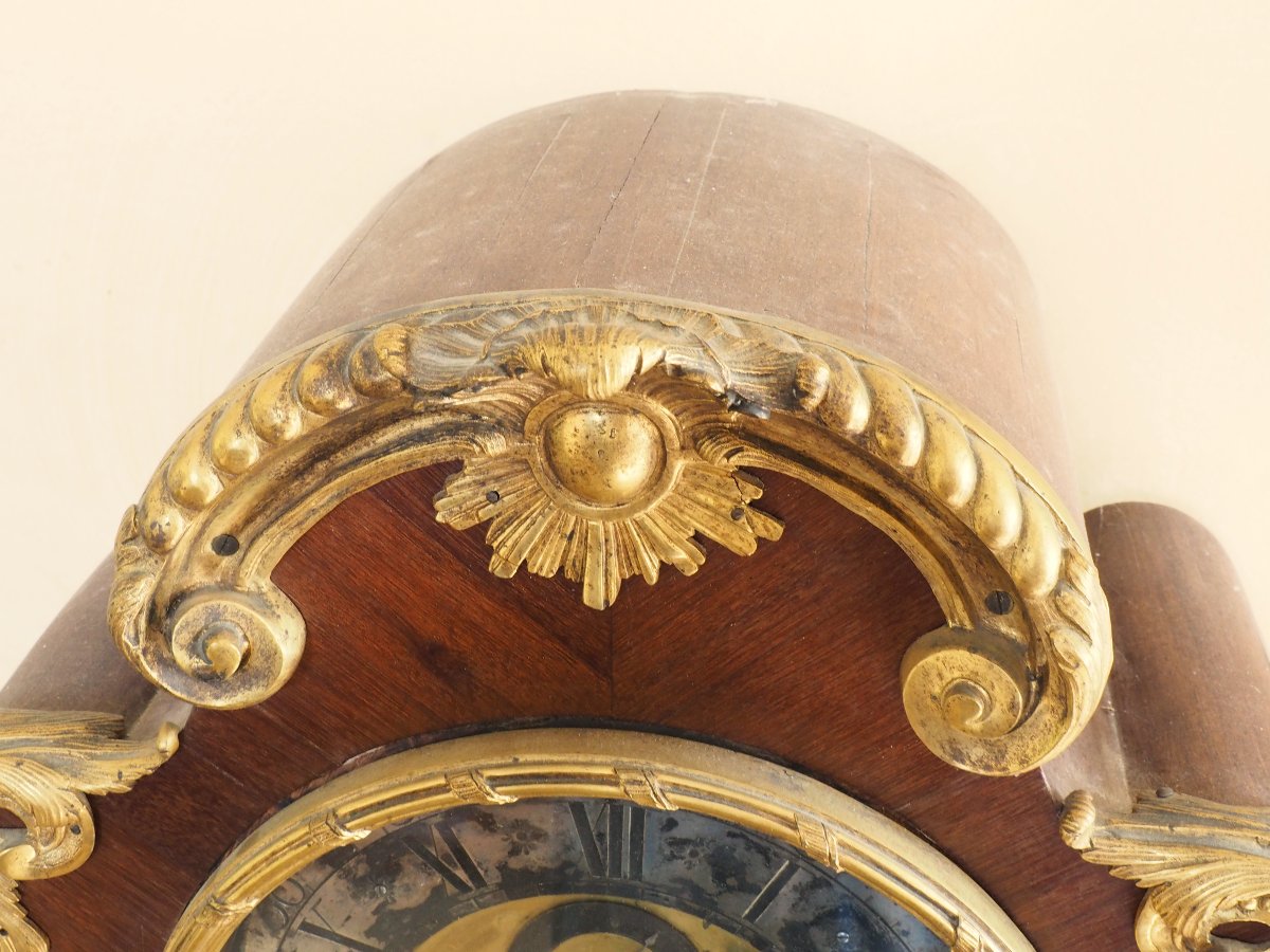 Clock, Louis XV-era Floor-standing Regulator-photo-1