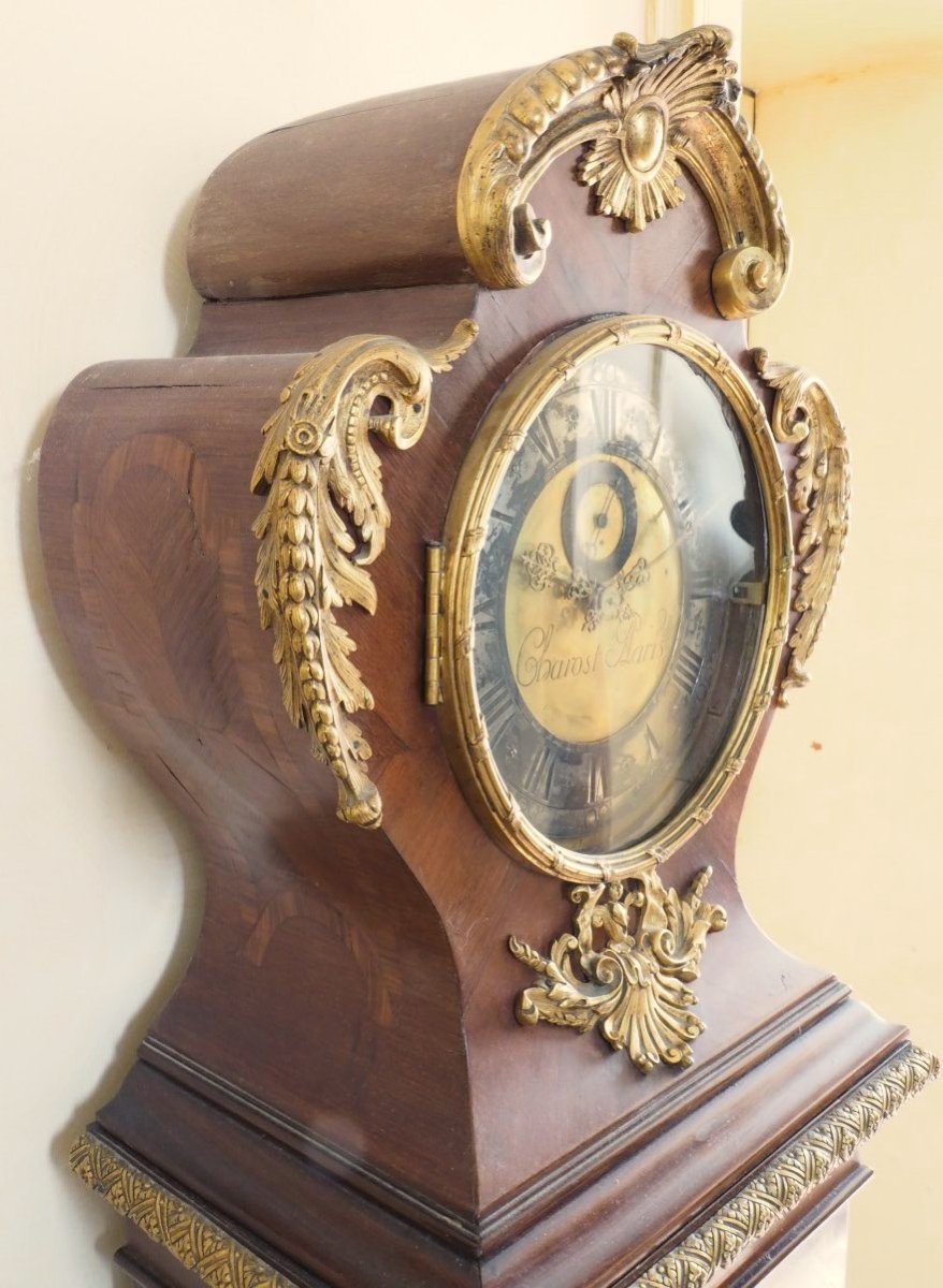 Clock, Louis XV-era Floor-standing Regulator-photo-4