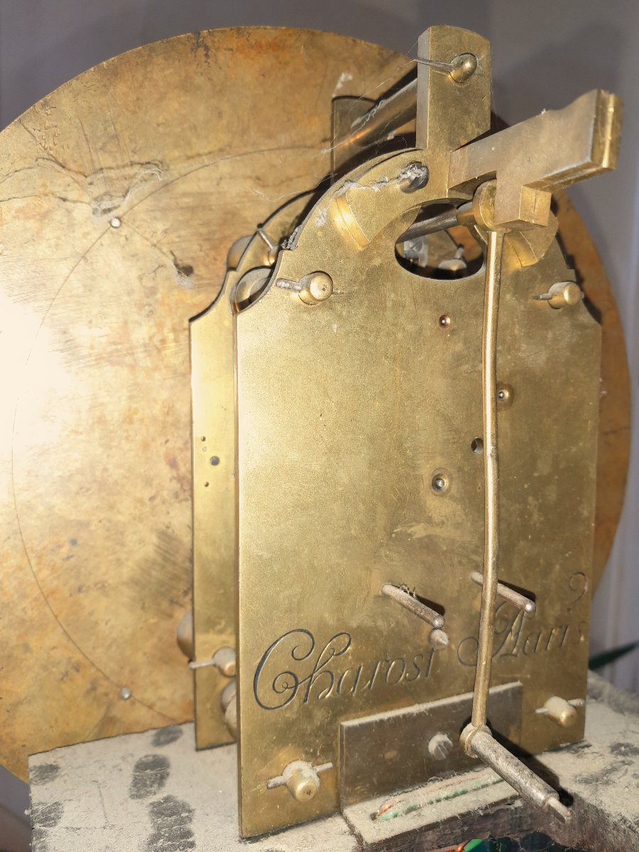 Clock, Louis XV-era Floor-standing Regulator-photo-7