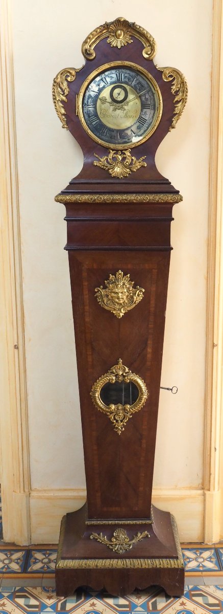 Clock, Louis XV-era Floor-standing Regulator