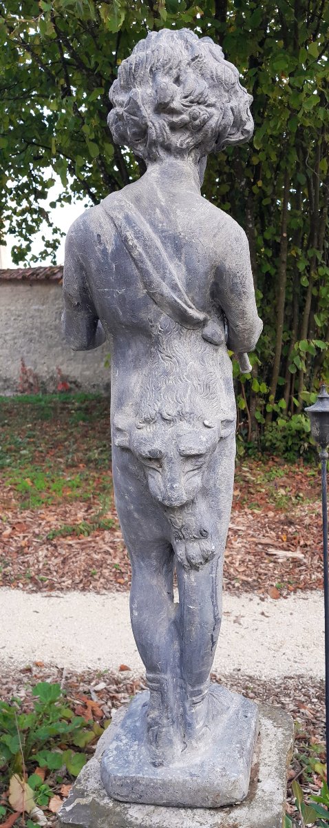 Fontaine en Plomb Joueur de Flûte-photo-1