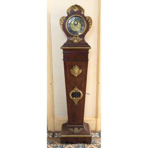 Horloge, Régulateur de parquet d'époque Louis XV