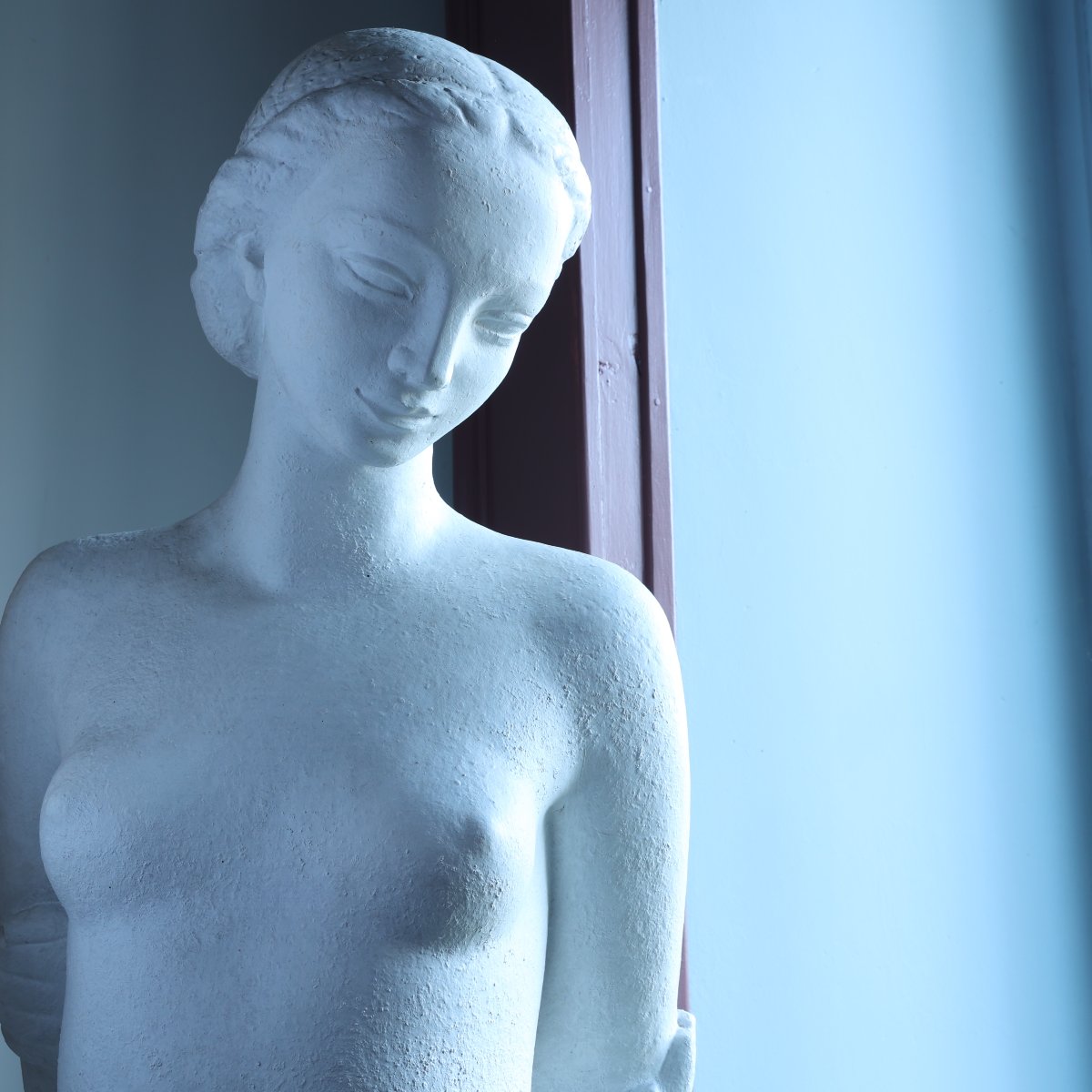 Tres Grand Platre d'atelier de Jos de Decker (Prix de Rome 1941)-photo-5