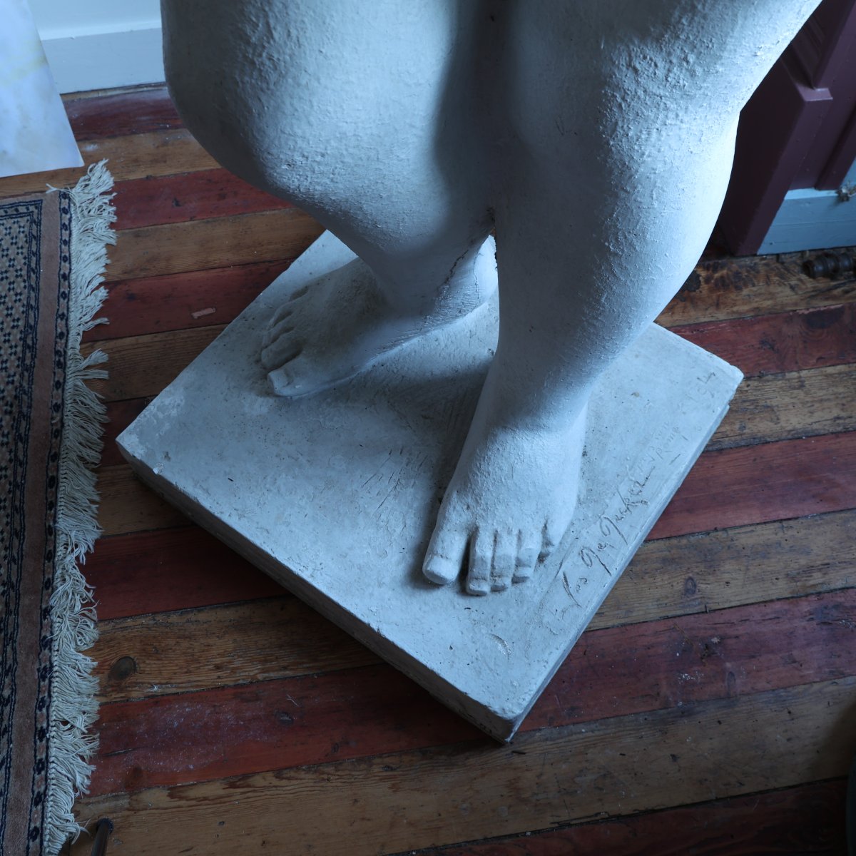 Tres Grand Platre d'atelier de Jos de Decker (Prix de Rome 1941)-photo-6