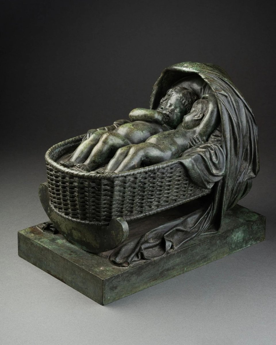 Paul et Virginie au berceau d’après Antoine-Denis CHAUDET (1763-1810) -photo-3