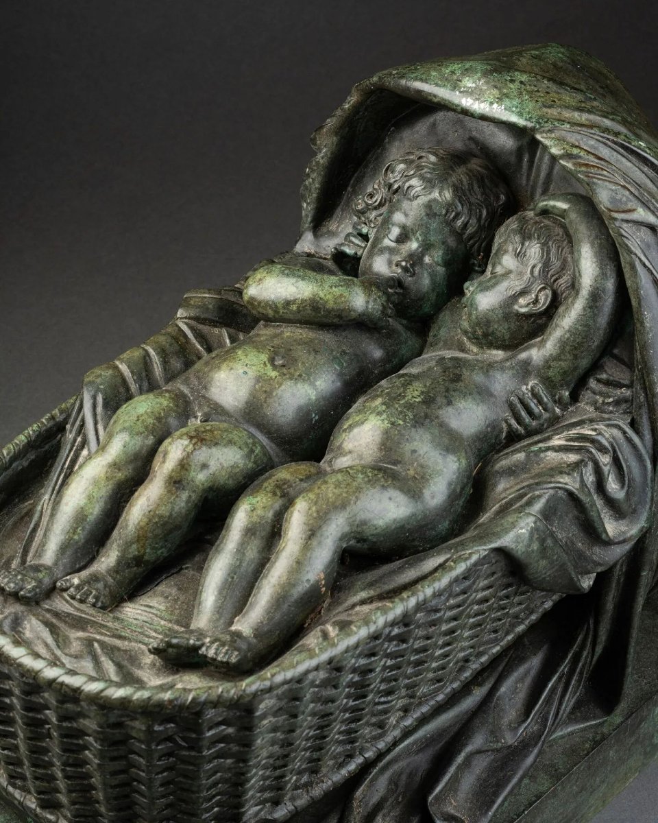 Paul et Virginie au berceau d’après Antoine-Denis CHAUDET (1763-1810) -photo-4