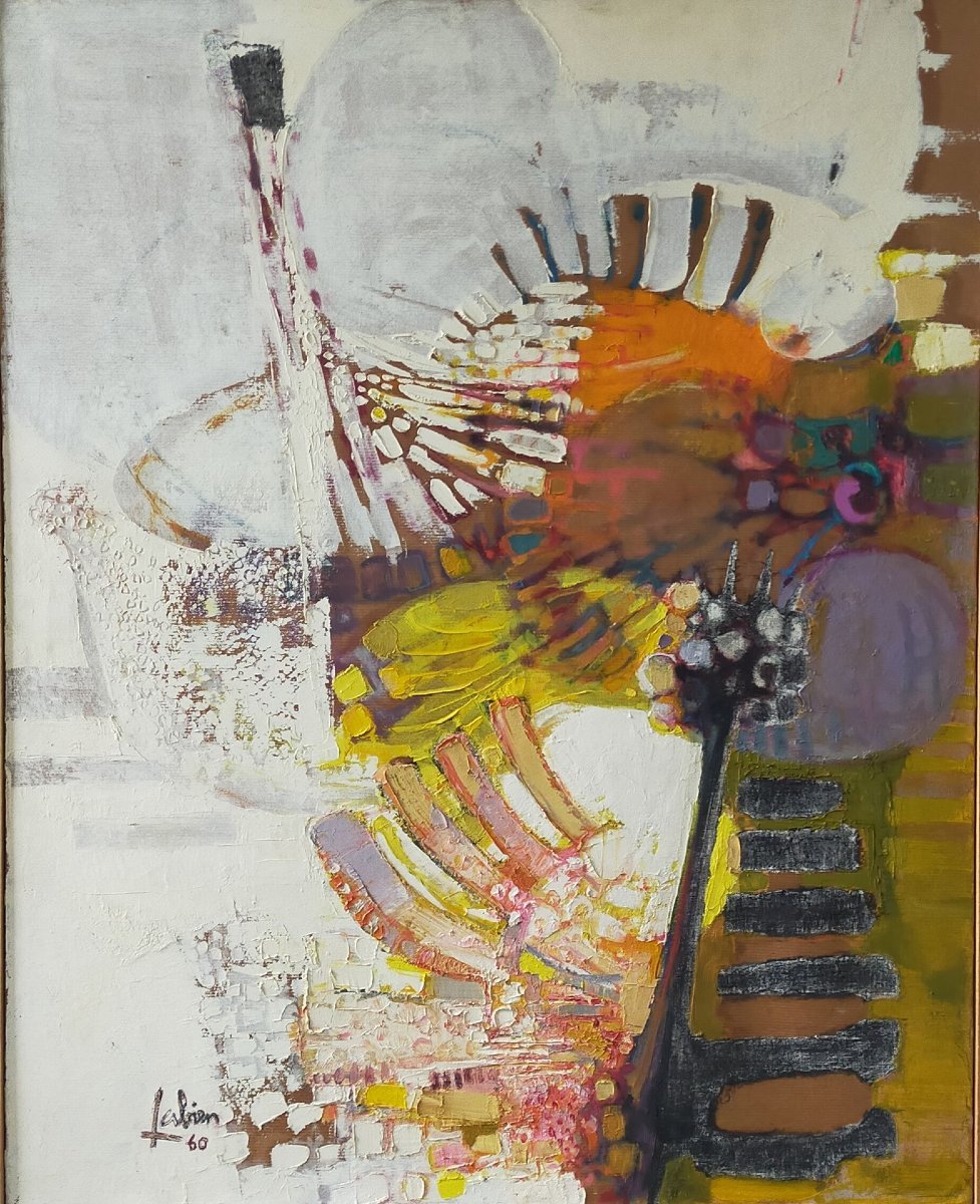 Louis P. Fabien (1924–2016) – Abstract Composition, 1960