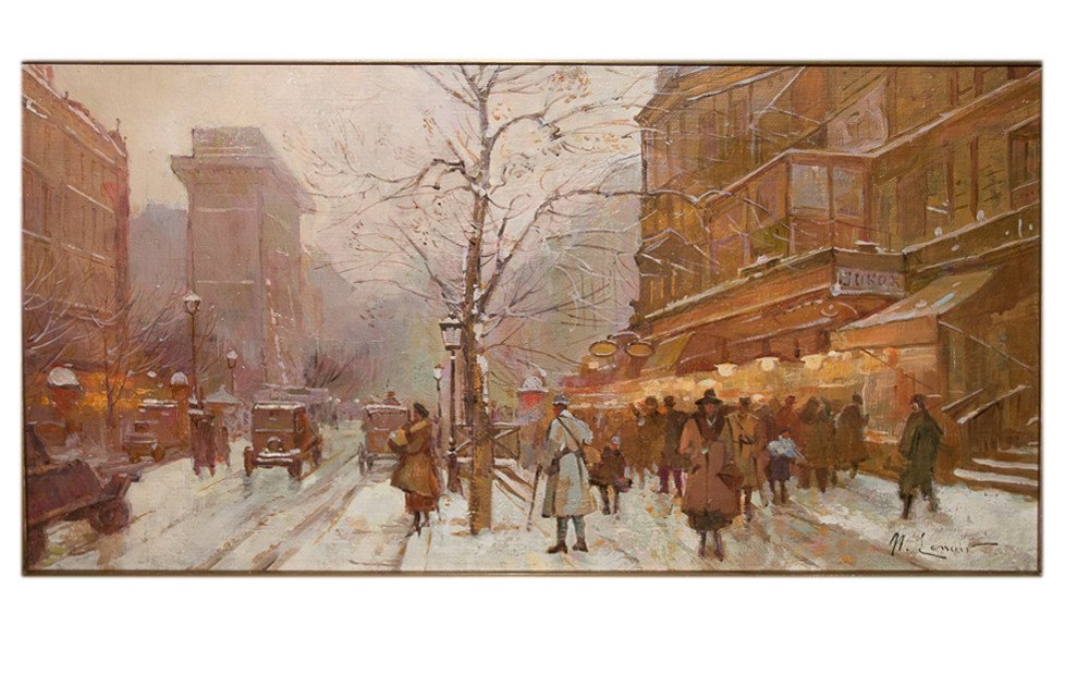 Porte De Saint Denis Eugène Galien Laloue (1854-1941)-photo-6