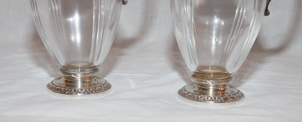 Service Liqueur Crystal And Silver Plated Gallia Early Twentieth Century-photo-7