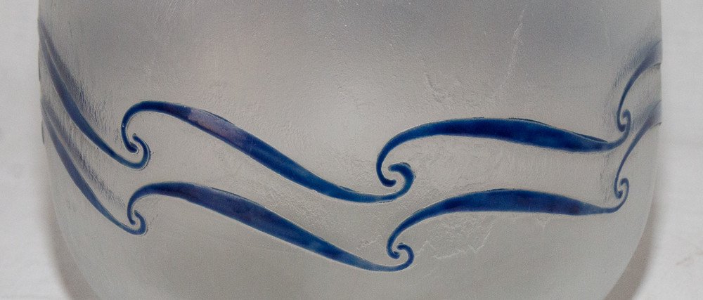 Vase Signed Legras Art Deco Period-photo-3