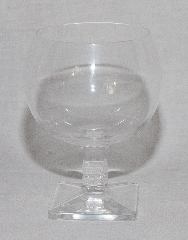 Series Of 6 Crystal Glasses Model Argos From Lalique-photo-4