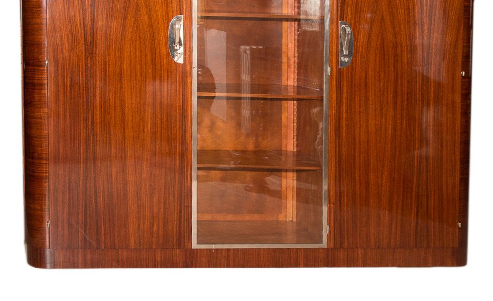 Bookcase In Rosewood Art Deco Period Circa 1930-photo-3