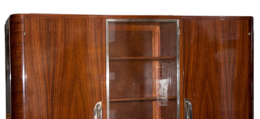 Bookcase In Rosewood Art Deco Period Circa 1930-photo-4