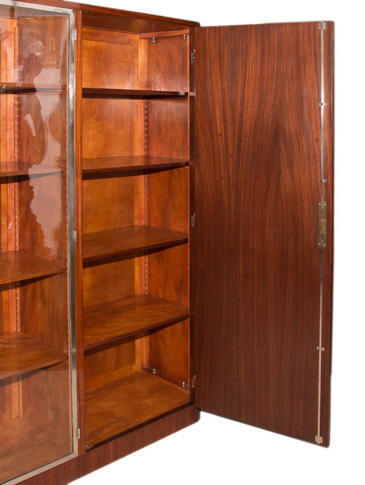 Bookcase In Rosewood Art Deco Period Circa 1930-photo-5