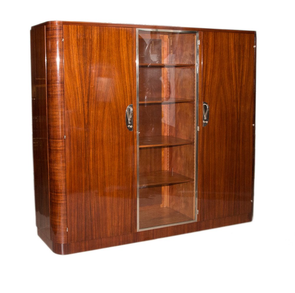  Bibliothèque En Palissandre époque Art Déco Circa 1930