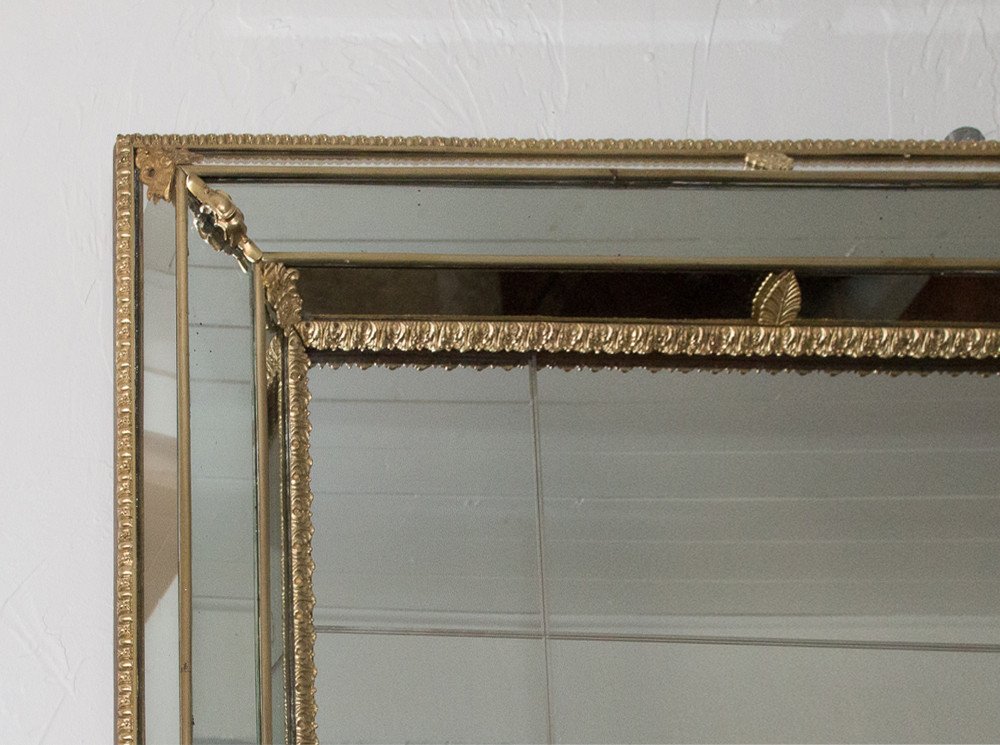 Beading Mirror From The 1950s-photo-4