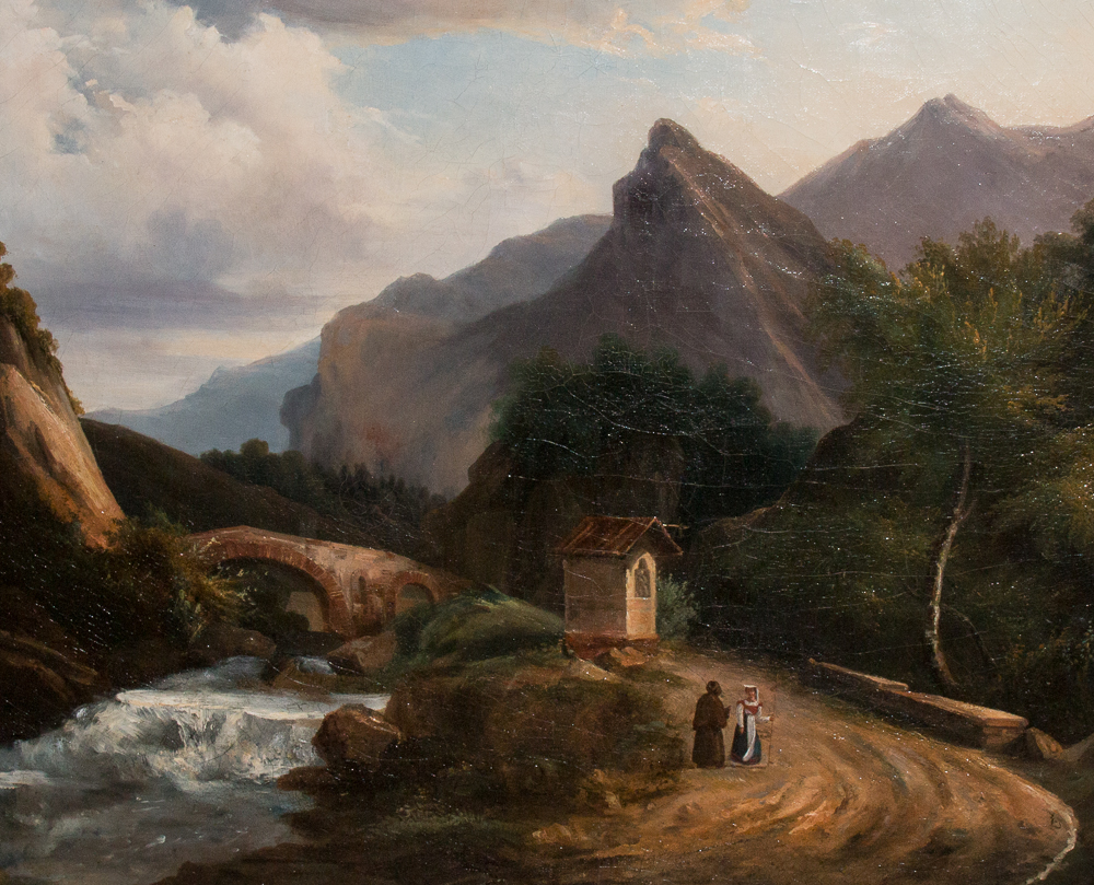 Table Mountain Scenery, Italy 1820-1830-photo-5