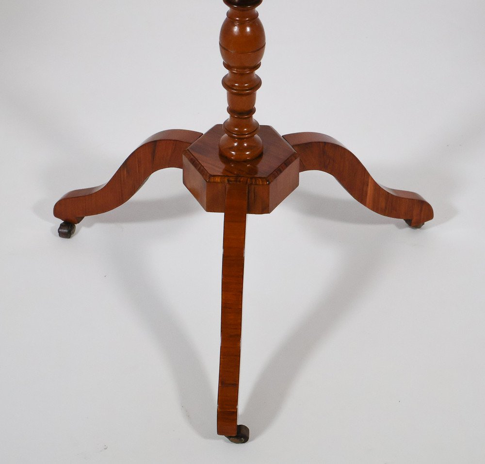 Restoration Period Pedestal Table-photo-3