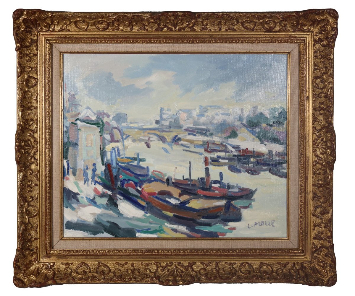  Banks Of The Seine Charles Malle 1935-2023
