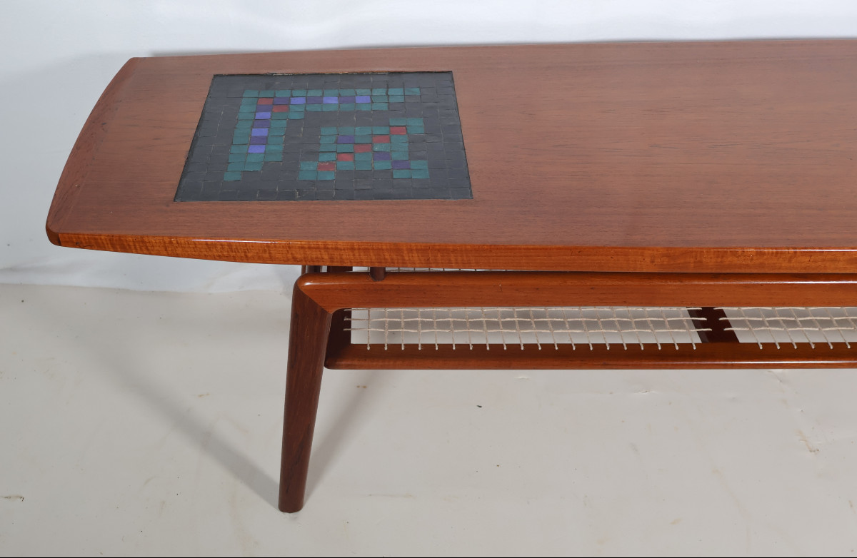 Table Basse Scandinave Arne Hovmand Olsen Année 60 -photo-2