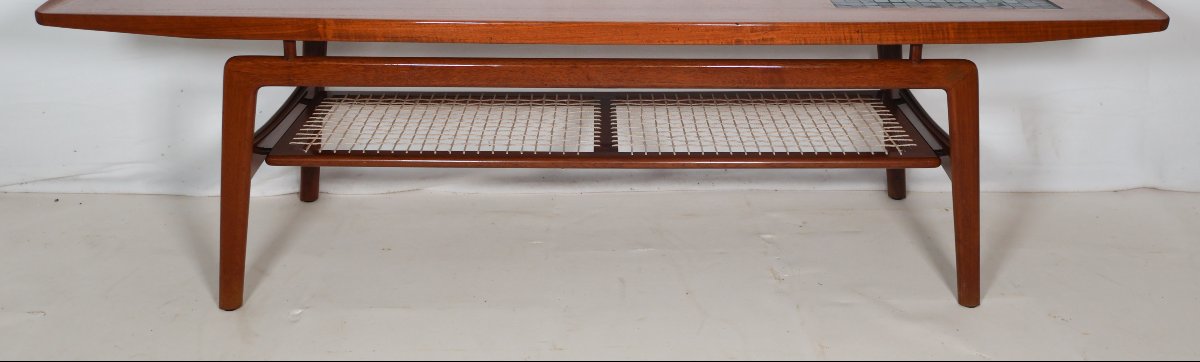 Table Basse Scandinave Arne Hovmand Olsen Année 60 -photo-1