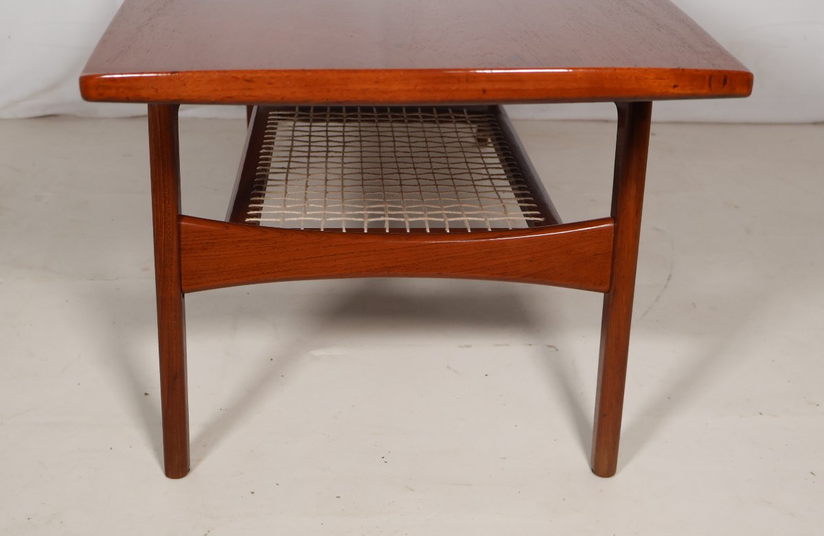 Table Basse Scandinave Arne Hovmand Olsen Année 60 -photo-2