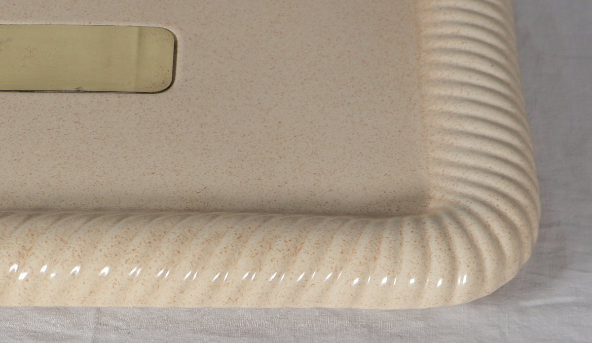 Ceramic Serving Tray – Tommaso Barbi, Italy, 1960s-photo-3