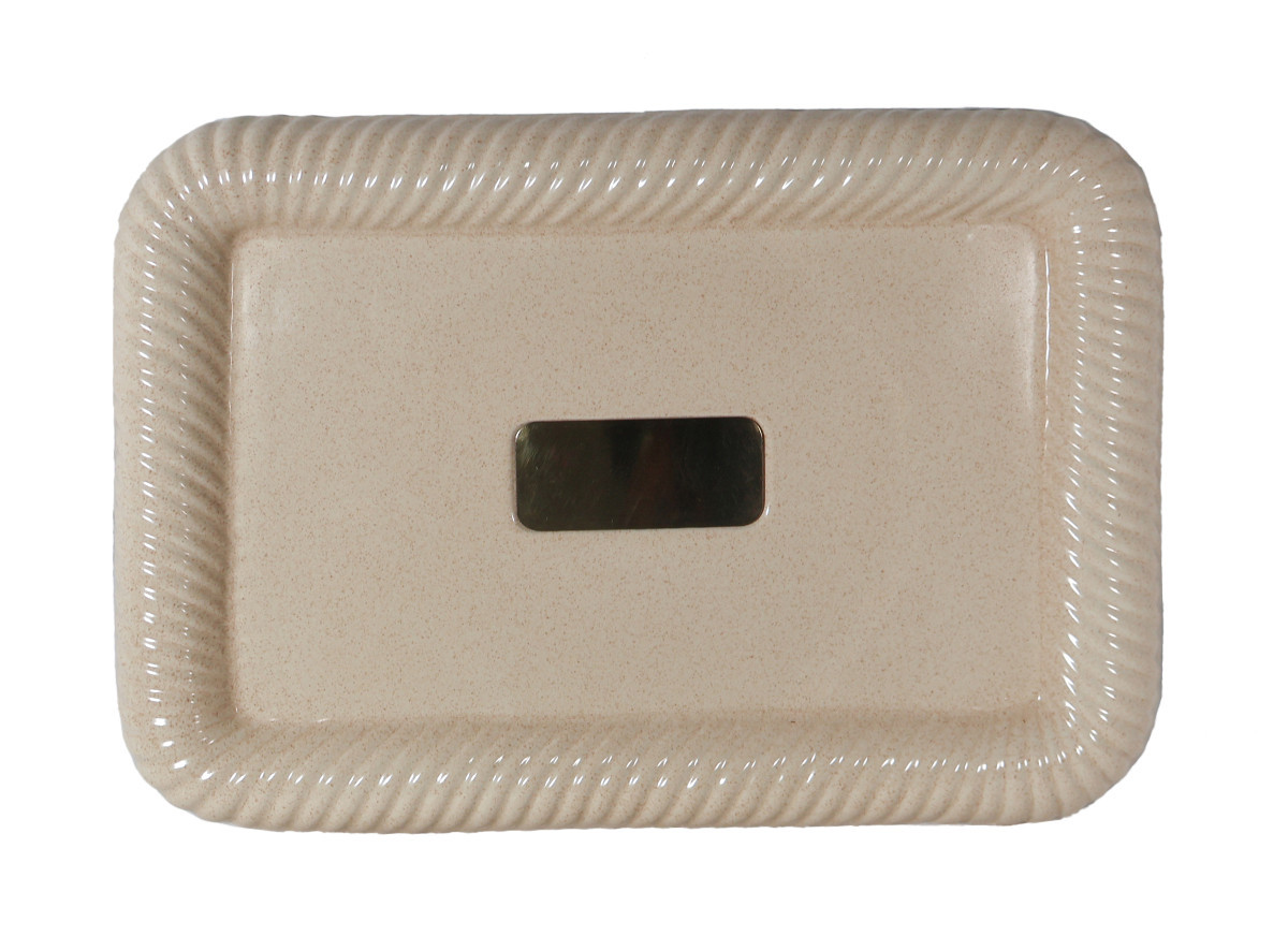 Ceramic Serving Tray – Tommaso Barbi, Italy, 1960s